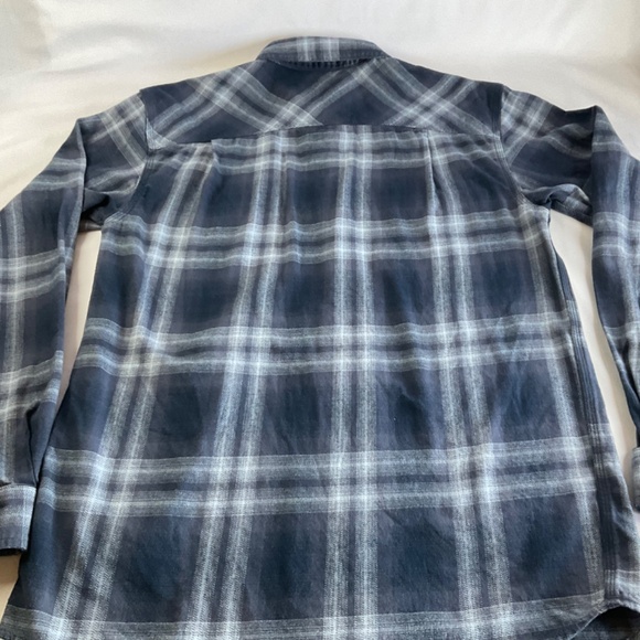 CARHARTT MENS RUGGED FLEX PLAID LONG-SLEEVED SNAP FRONT FLANNEL SHIRT EUC SMALL - Picture 4 of 13